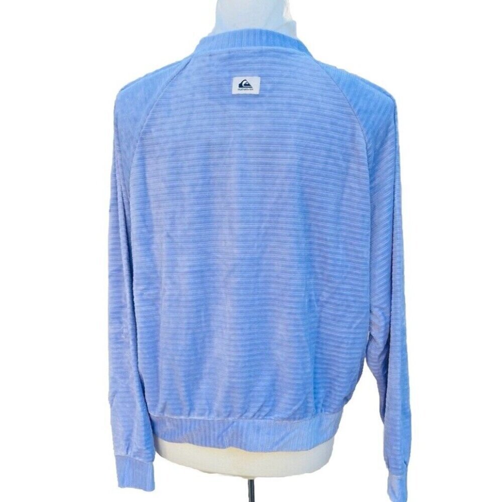 QUIKSILVER Organic Cotton Blend Newr Spot Henley Sweatshirt Size M EQWFT03102 - Picture 10 of 11